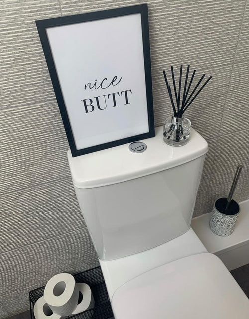 Load image into Gallery viewer, Nice Butt Bathroom Wall Decor Print by WinsterCreations™ Official Store
