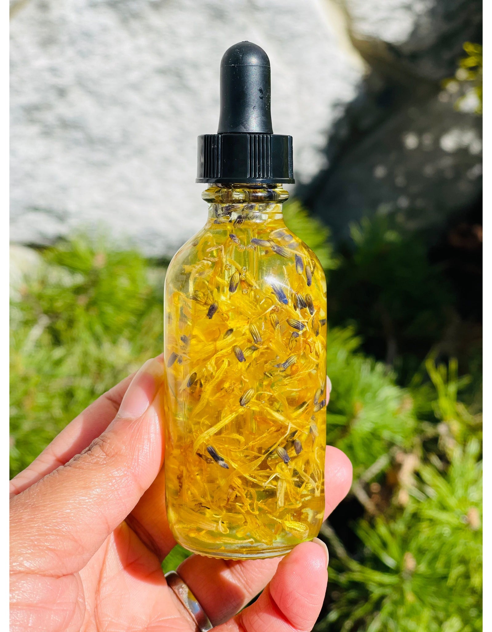 Irish Moss & Soothing Calendula Body Oil by KathyRoseNaturals