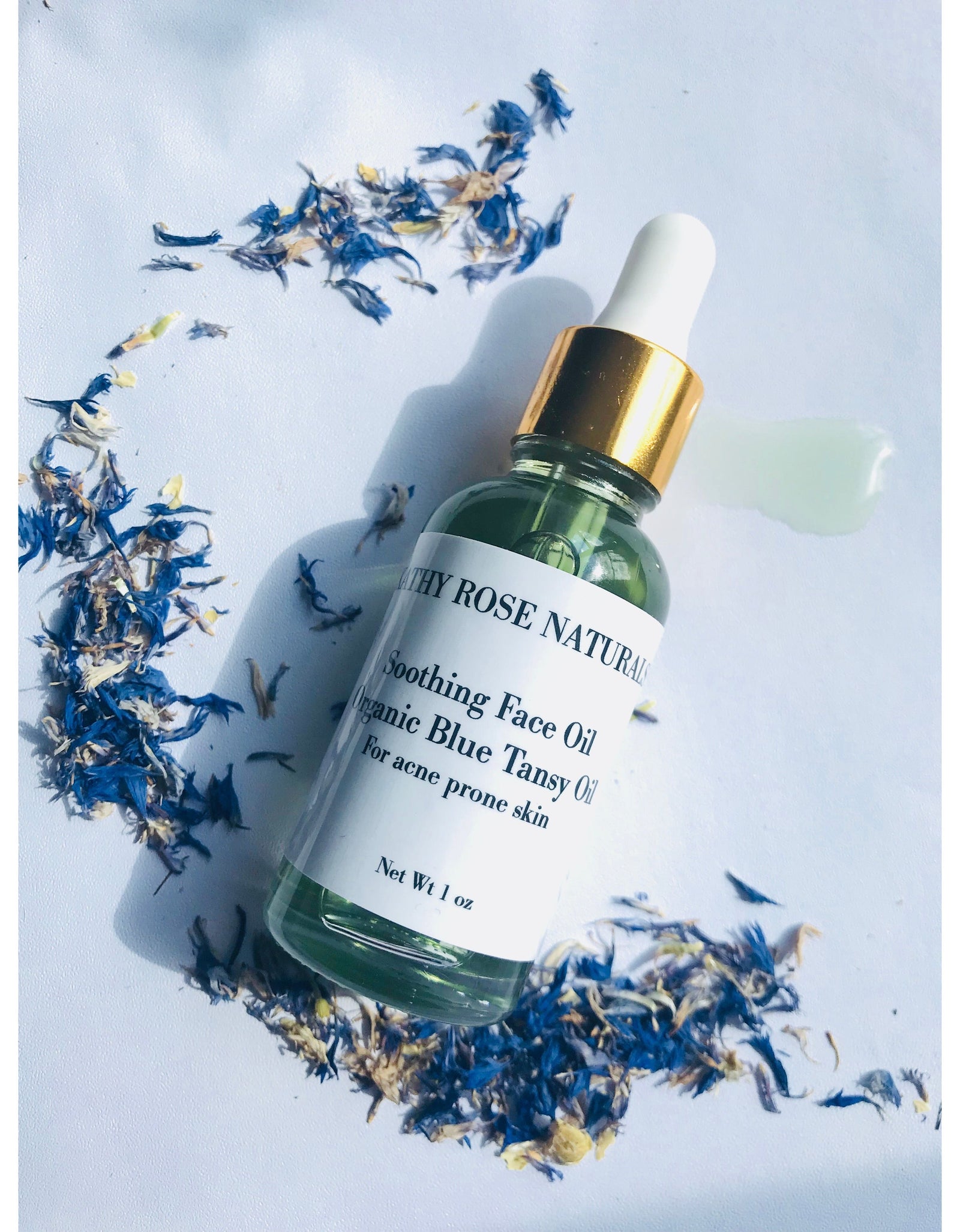 Organic Blue Tansy Face Oil by KathyRoseNaturals