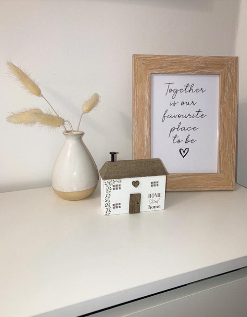 Load image into Gallery viewer, New Together Is Our Favourite Place To Be Heart Simple Home Wall Decor Print by WinsterCreations™ Official Store
