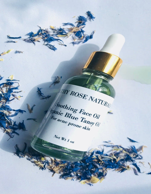 Load image into Gallery viewer, Organic Blue Tansy Face Oil by KathyRoseNaturals
