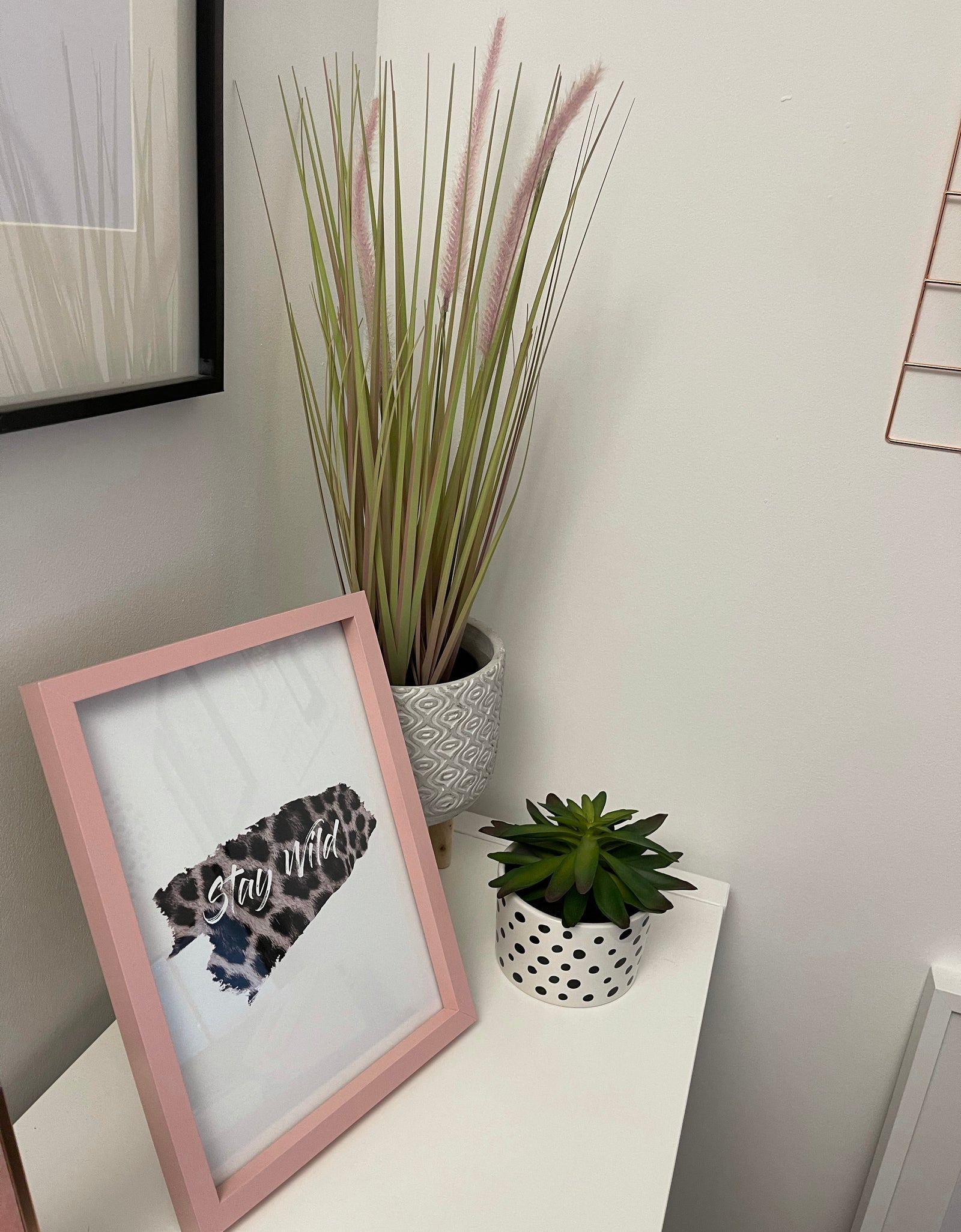 Stay Wild Animal Tiger Print Dressing Room Simple Wall Decor Print by WinsterCreations™ Official Store
