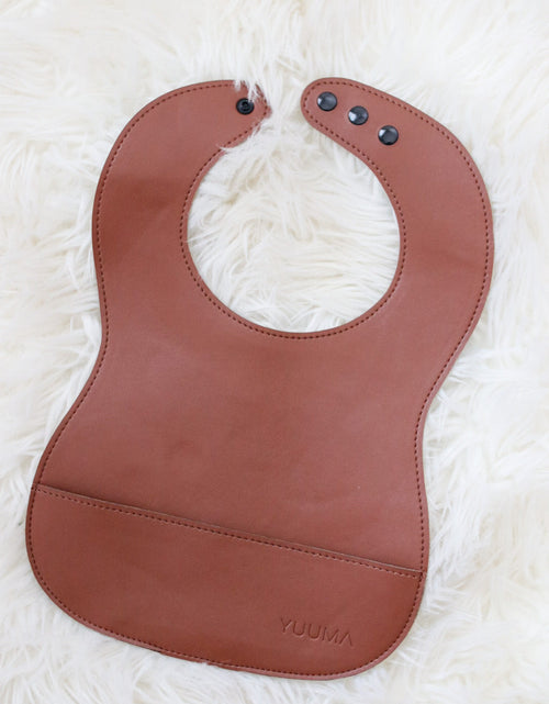 Load image into Gallery viewer, Vegan Leather Bib by YUUMA

