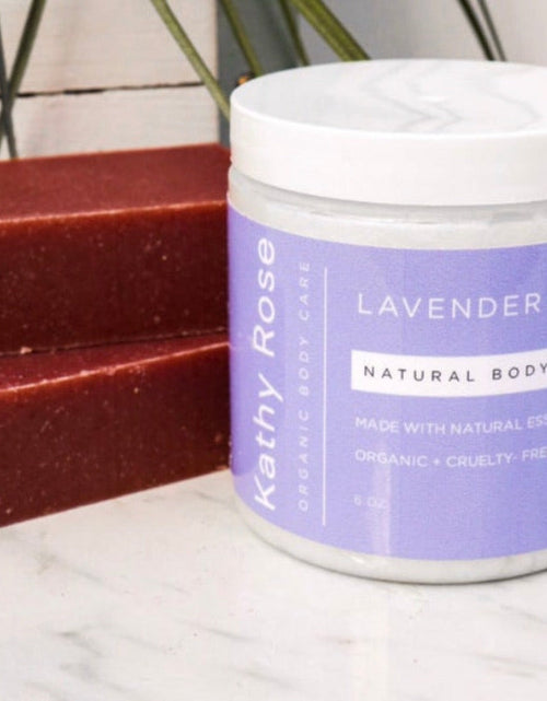 Load image into Gallery viewer, Lavender Whipped Shea Butter by KathyRoseNaturals
