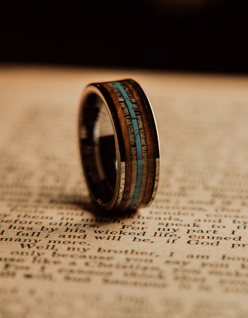 Load image into Gallery viewer, The “Exotic” Ring by Vintage Gentlemen
