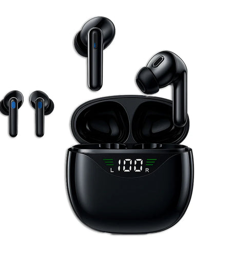 Bluetooth Earbuds Headset 5.3 Wireless Noise Cancelling TWS Trucker Waterproof