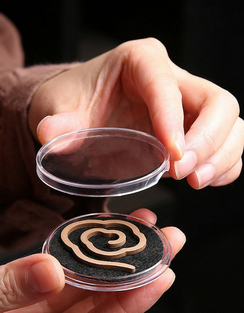 Load image into Gallery viewer, Natural Nha Trang Vietnam Agarwood Incense Coils by incenseocean
