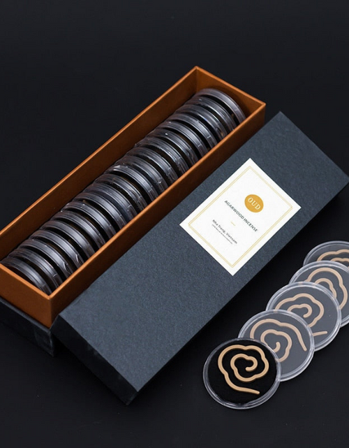 Load image into Gallery viewer, Natural Nha Trang Vietnam Agarwood Incense Coils by incenseocean
