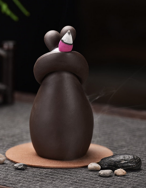 Load image into Gallery viewer, Incense Burner Couple Hug by incenseocean
