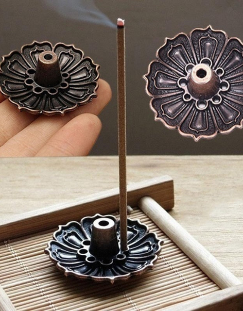 Load image into Gallery viewer, Mini Lotus Flower Incense Sticks Holder by incenseocean
