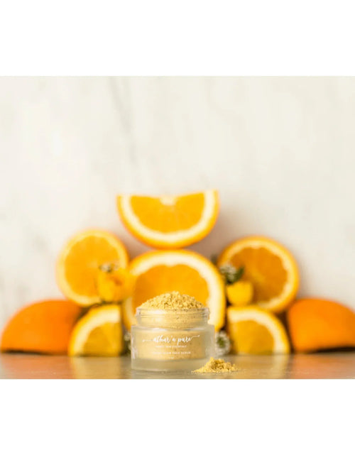 Load image into Gallery viewer, Indian Glow Face Scrub (Vegan, 100% Natural) by Athar'a Pure
