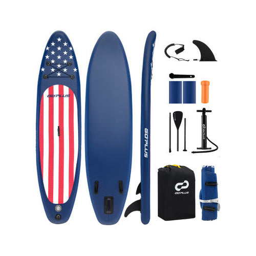 Load image into Gallery viewer, Inflatable Paddle Board with Removable Fin and Backpack-A
