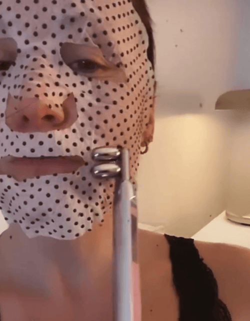 Load image into Gallery viewer, Bio-Magnetic Sheet Mask [Hyaluronic Acid Rose Serum] by Dreambox Beauty
