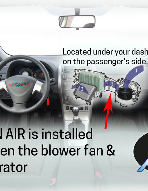 Load image into Gallery viewer, Clean Air® Car Kit - Provides up to 1 year of Clean, Healthy and Cooler Air by The DWD2 System, Inc.
