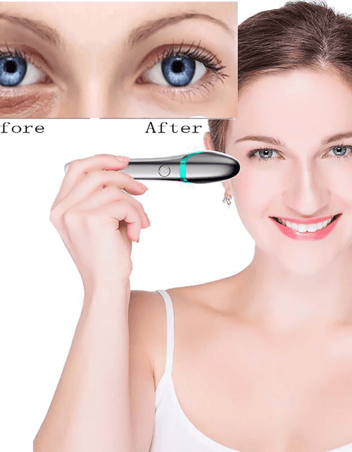 Load image into Gallery viewer, IntelliPen Anti-Aging EMS Electric Vibrating Heated Mini Face &amp; Eye Therapy Device
