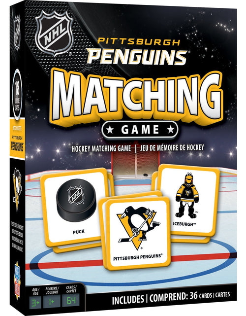 Load image into Gallery viewer, Pittsburgh Penguins Matching Game by MasterPieces Puzzle Company INC
