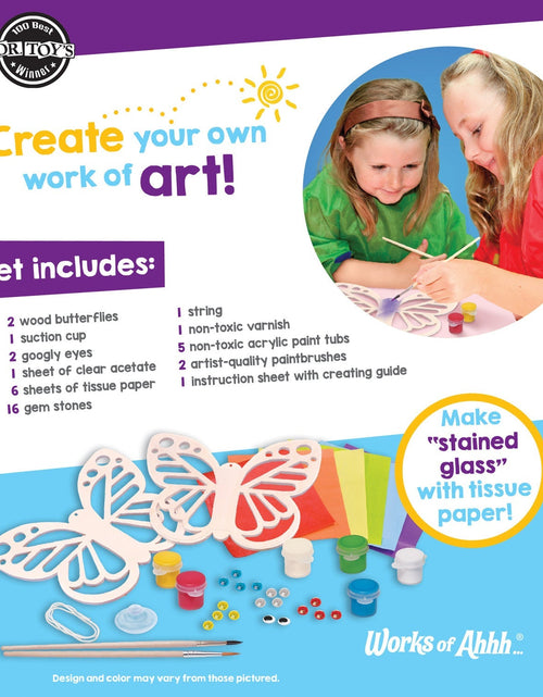 Load image into Gallery viewer, Suncatcher Wood Craft &amp; Paint Kit by MasterPieces Puzzle Company INC
