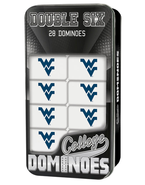 Load image into Gallery viewer, West Virginia Mountaineers Dominoes by MasterPieces Puzzle Company INC
