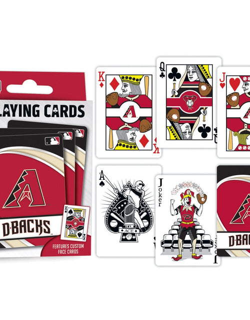 Load image into Gallery viewer, Arizona Diamondbacks Playing Cards - 54 Card Deck by MasterPieces Puzzle Company INC
