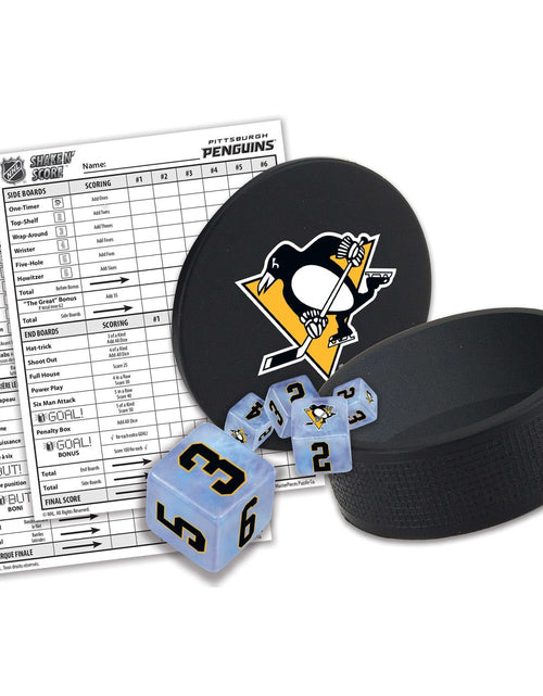Load image into Gallery viewer, Pittsburgh Penguins Shake n' Score by MasterPieces Puzzle Company INC
