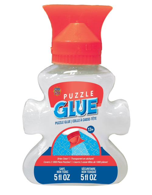 Load image into Gallery viewer, Jigsaw Puzzle Glue Shaped Bottle - 5 oz by MasterPieces Puzzle Company INC
