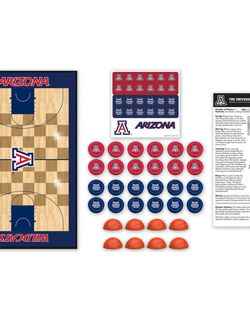 Load image into Gallery viewer, Arizona Wildcats Checkers Board Game by MasterPieces Puzzle Company INC
