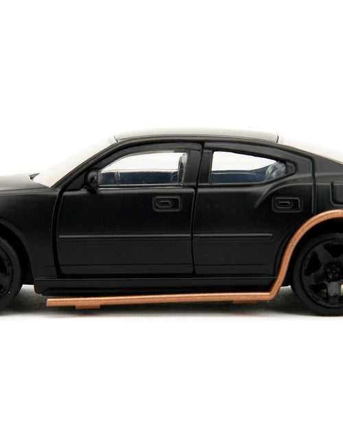 Load image into Gallery viewer, 2006 Dodge Charger Matt Black with Outer Cage "Fast &amp; Furious" Series 1/32 Diecast Model Car by Jada

