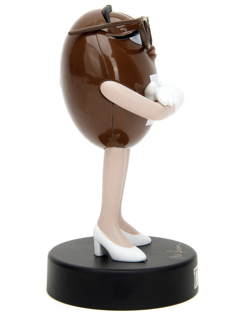 Load image into Gallery viewer, Brown M&amp;M's 4" Diecast Figurine "Metalfigs" Series by Jada
