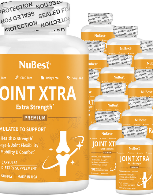 Load image into Gallery viewer, Joint Xtra, Advanced Formula for Joint Strength, Flexibility &amp; Comfort, 90 Capsules by NuBest Nutrition®
