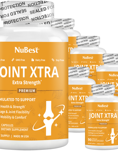 Load image into Gallery viewer, Joint Xtra, Advanced Formula for Joint Strength, Flexibility &amp; Comfort, 90 Capsules by NuBest Nutrition®
