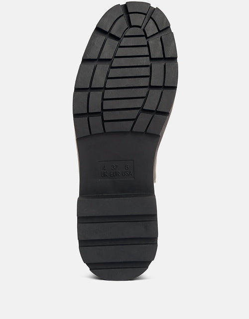 Load image into Gallery viewer, jolt elasticated gussets lug sole boots by London Rag
