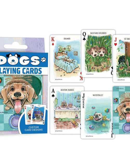 Load image into Gallery viewer, Dogs Playing Cards - 54 Card Deck by MasterPieces Puzzle Company INC
