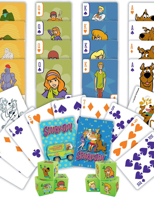 Load image into Gallery viewer, Scooby Doo 2-pack Playing Cards &amp; Dice Set by MasterPieces Puzzle Company INC
