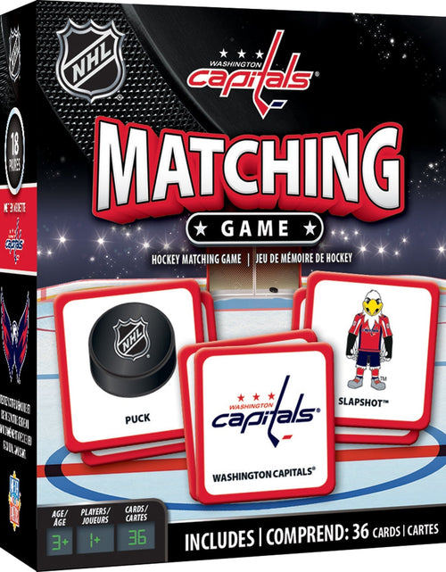 Load image into Gallery viewer, Washington Capitals Matching Game by MasterPieces Puzzle Company INC
