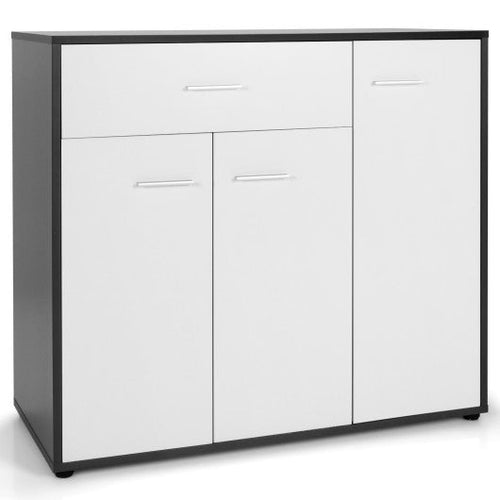 Load image into Gallery viewer, Buffet Sideboard Storage Cabinet with Spacious Table Top
