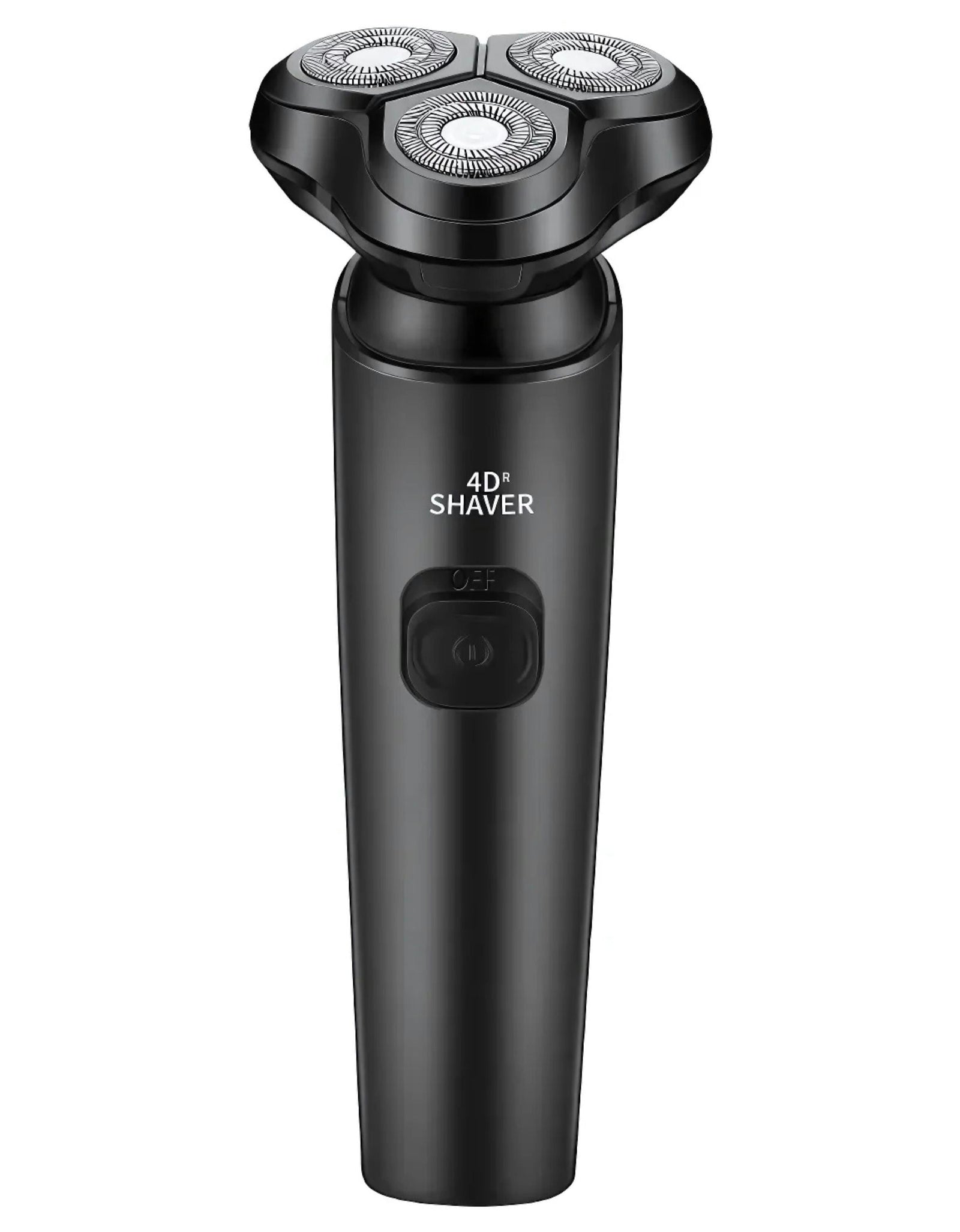 SonicGlide 3-Head Rotary Electric Shaver – Waterproof & Rechargeable