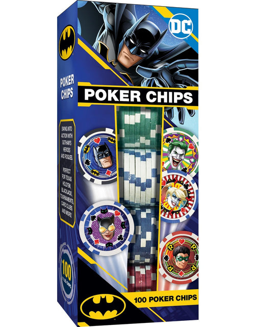 Load image into Gallery viewer, Batman 100 Piece Poker Chips by MasterPieces Puzzle Company INC
