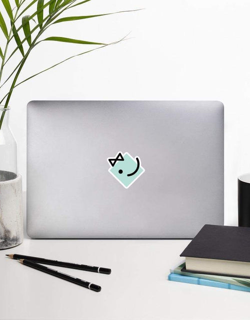 Load image into Gallery viewer, Keep On Smiling Die Cut Sticker by Karma Kiss
