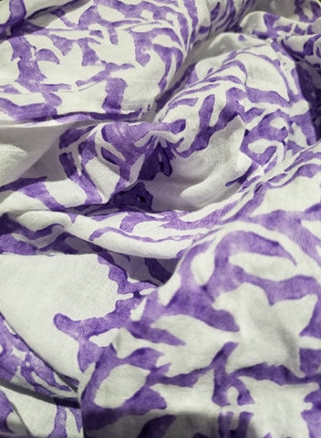 Load image into Gallery viewer, Block Printed Survivor Scarf by OMSutra
