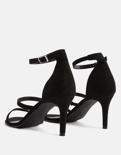 Load image into Gallery viewer, kazaki mid heel ankle strap sandals by London Rag
