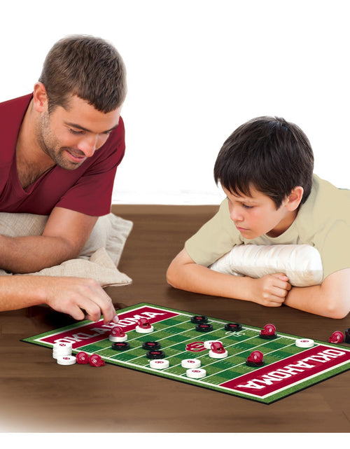 Load image into Gallery viewer, Oklahoma Sooners Checkers Board Game by MasterPieces Puzzle Company INC
