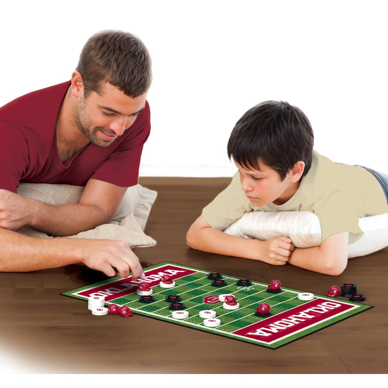 Oklahoma Sooners Checkers Board Game by MasterPieces Puzzle Company INC