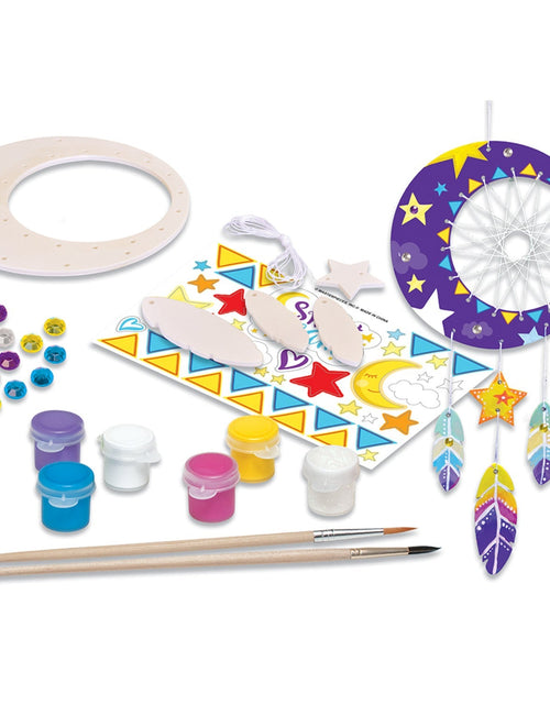 Load image into Gallery viewer, Dreamcatcher Wood Craft &amp; Paint Kit by MasterPieces Puzzle Company INC
