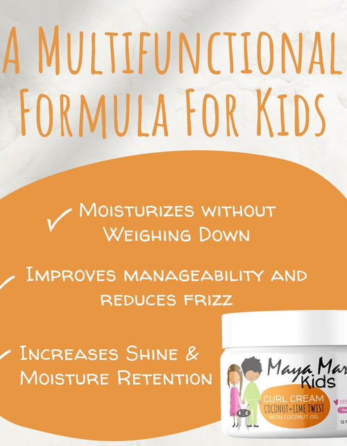 Load image into Gallery viewer, Maya Mari Kids Curl Conditioning Kit 2 -Piece Set - Kids 2-in-1 Shampoo and Conditioner and Curl Cream by  Los Angeles Brands
