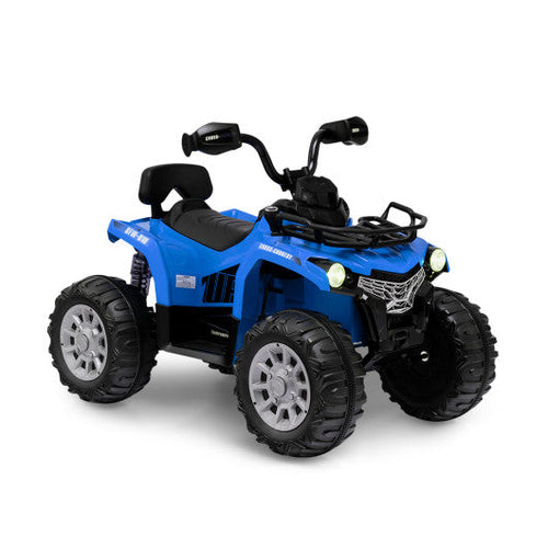 Load image into Gallery viewer, 12V Kids Ride On ATV 4 Wheeler with MP3 and Headlights-Blue
