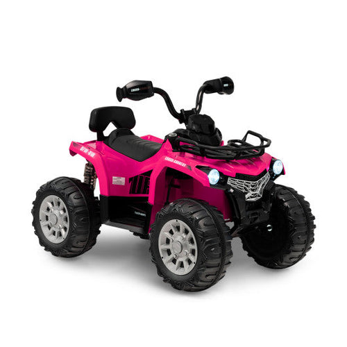 Load image into Gallery viewer, 12V Kids Ride On ATV 4 Wheeler with MP3 and Headlights-Pink

