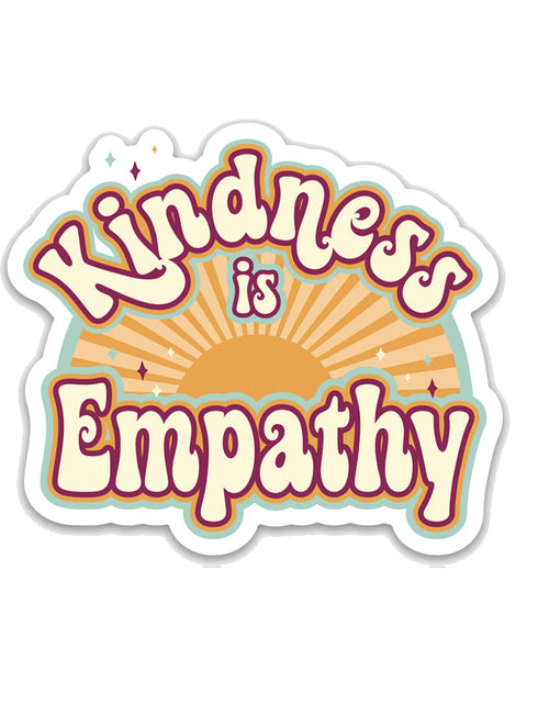 Load image into Gallery viewer, Kindness is Empathy Sticker by Kind Cotton
