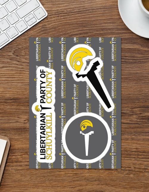 Load image into Gallery viewer, Schuylkill County, PA Sticker sheet by Proud Libertarian
