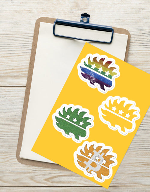 Load image into Gallery viewer, LP Porcupine Sticker sheet by Proud Libertarian

