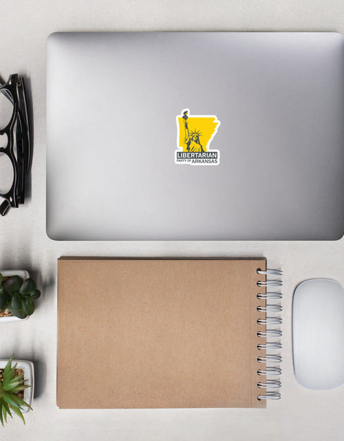 Load image into Gallery viewer, LP Arkansas Bubble-free stickers by Proud Libertarian
